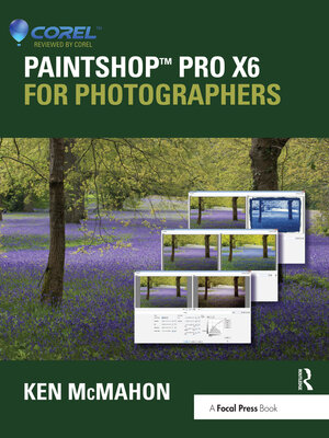 cover image of PaintShop Pro X6 for Photographers